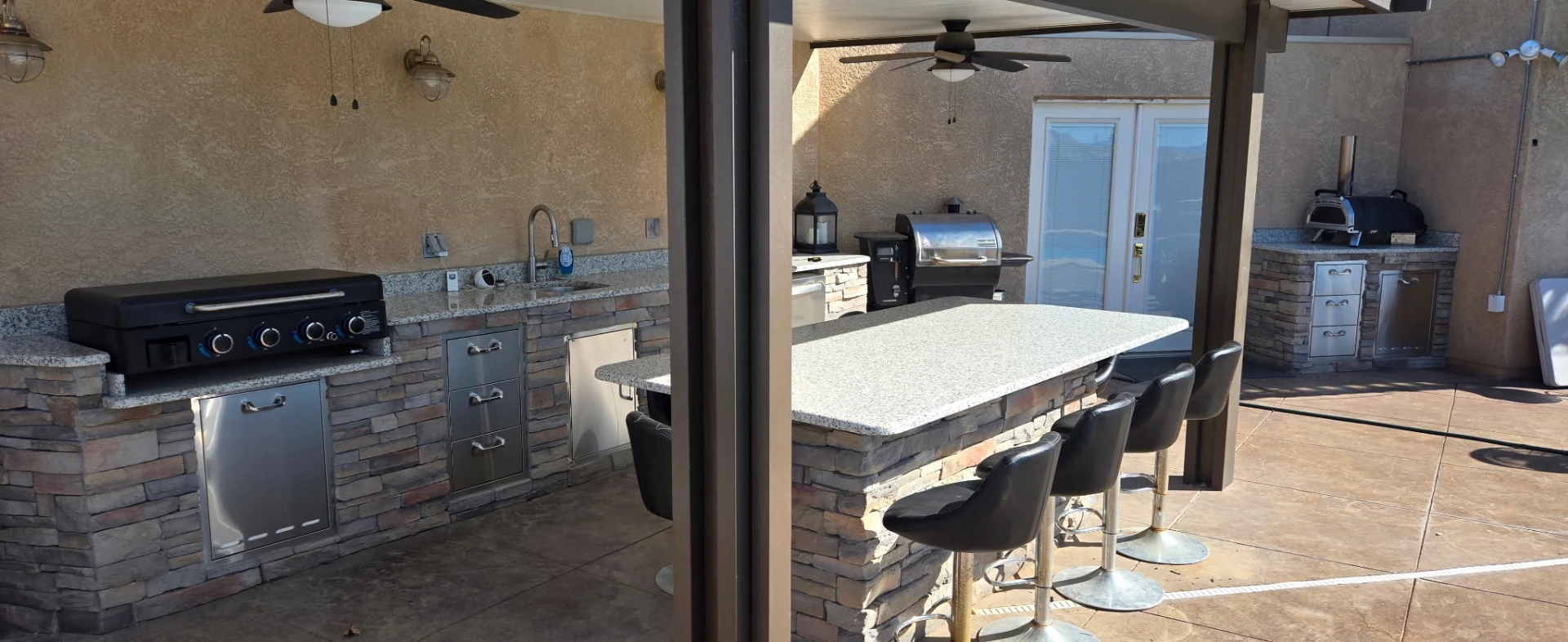 Outdoor Living project by White Glove Construction in Southern Utah