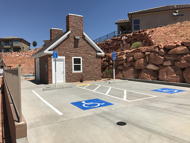 Commercial Construction project by White Glove Construction in Southern Utah